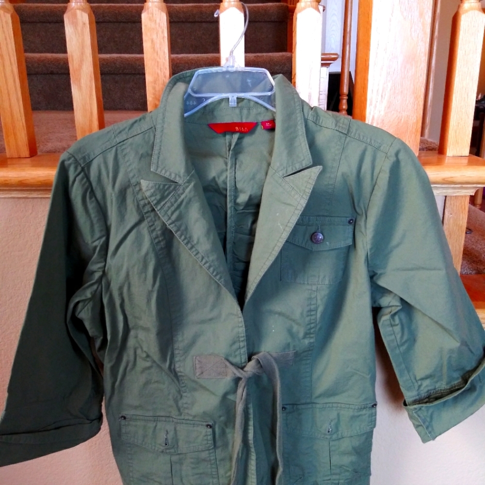 Army Green light weight jacket M